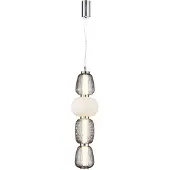 ITALUX Eris LED Hanglamp 32W - Modern Chroom, Warme Gloed