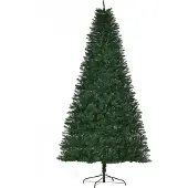HOMCOM -Kerstboom-120x120x240cm-PVC-Vert