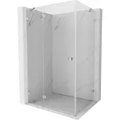 Mexen Lunar douchecabine scharnierend links 95 x 90 , transparant, chroom - 834-095-090-01-00-L