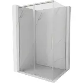 Mexen Rox schuifdouchecabine 160 x 85 , transparant, geborsteld nikkel - 8C2-160-085-97-00