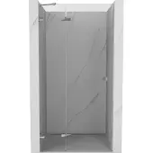 Mexen Lunar draaideur voor douche links 115 , transparant, chroom - 834-115-000-01-00-L