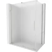 Mexen Velar schuifdouchecabine 150 x 70 , ijsglas, geborsteld nikkel - 871-150-070-31-97
