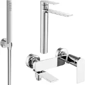 Mexen Zero R70 badkuipset, chroom - 71113R70-00