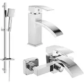 Mexen Libra DQ45 badset, chroom - 745103DQ45-00