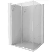 Mexen Rox L douchecabine verschuifbaar 95 x 110 , transparant, wit - 8C2L-095-110-20-00
