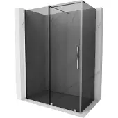 Mexen Velar douchecabine schuifdeur 140 x 85 , grafiet, chroom - 871-140-085-41-01