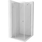 Mexen Roma draaideur douchecabine 120 x 120 cm, transparant, chroom - 854-120-120-01-00