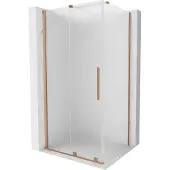 Mexen Velar schuifdouchecabine 120 x 85 , ijs, geborsteld koper - 871-120-085-31-65