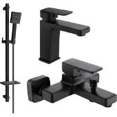 Mexen Cetus DQ45 badset, zwart - 744303DQ45-70
