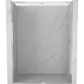 Mexen Exo openslaande douchedeur 135 , transparant, chroom - 819-135-000-01-00