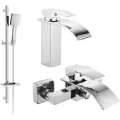 Mexen Aries DQ45 badset, chroom - 744803DQ45-00