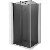 Mexen Velar schuifdouchecabine 120 x 90 , grafiet, geborsteld kanongrijs - 871-120-090-41-66