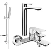 Mexen Alfa DF72 badset, chroom - 745713DF72-00