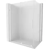 Mexen Velar schuifdouchecabine 140 x 85 , matglas, wit - 871-140-085-31-20