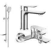 Mexen Alfa DF62 badset, chroom - 745703DF62-00