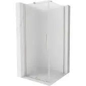 Mexen Velar schuifdouchecabine 110 x 110 , matglas, geborsteld nikkel - 871-110-110-31-97