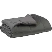 vidaXL Volledig Jaar Dekbed 220 x 260 cm 4 seizoenen Lichtgrijs