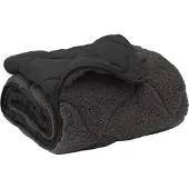vidaXL Winter Duvet Antraciet 220 x 240 cm Microvezel en Teddy fleece