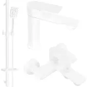 Mexen Royo DQ62 badkuipset, wit - 72203DQ62-20