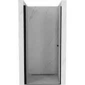 Mexen Pretoria draaideur douchedeur 80 , transparant, zwart - 852-080-000-70-00