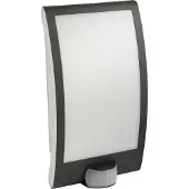 Steinel Wandlamp buiten met bewegingssensor L 22 S, zwart, Roestvrij staal, Modern