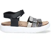 Braqeez sandalen zwart Meisjes Imitatieleer - maat 38