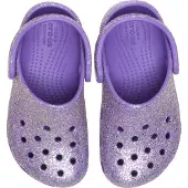 Crocs 212562 Classic Toddler Glitter Slippers | Maat 20/21 Meisjes Paars