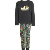 Adidas Originals Joggingpak 'x Liberty London' goud / smaragd / rood / zwart