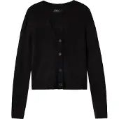 LMTD Gebreid vest 'NLFLodet' zwart