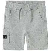 Name it Broek 'NKMVivasse' grijs gemêleerd / zwart