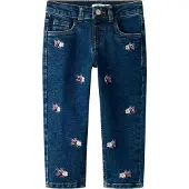 Name it Jeans 'NMFBella' blauw / rosa / wit