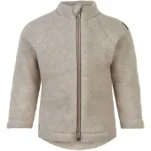 Mikk-Line Vest - Wol - Melange Offwhite - - 4 jaar (104) - Vesten