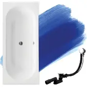 Badland VITAE SLIM ligbad 150 x 75 cm wit