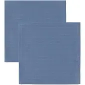 Cam Cam Hydrofiele Doek - 70x70 cm - 2-pack - Deep Blue - - OneSize - Hydrofiele Doeken