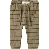Lil´ Atelier Leggings 'NBMKail' olijfgroen / lichtgroen