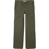Name it Broek 'Ryan' donkergroen
