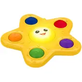 Baby einstein Activiteitenspeelgoed - Pop & Glow Zeester - - OneSize - Activiteitenspeelgoed