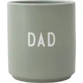 Design Letters favoriete mok 25 cl Dad/Love-green
