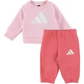 Adidas Trainingspak 'Essentials' pink / rosa / lichtroze / wit