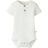 Lil´ Atelier Rompertje/body 'NBMDolan' wit