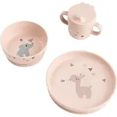 Done by Deer Celebration Foodie Suction Cup Tableware Roze