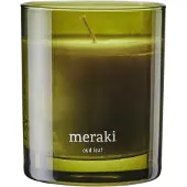 Meraki - Geurkaars, Oud leaf - h: 9.5 cm, dia: 8 cm