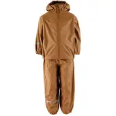 CeLaVi Regenkleding m. Bretellen/Fleece - Recycle PU - Rubber - - 80 - Regenkleding