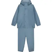 Color Kids Regenkleding m. Bretellen - PU - Windwaarts Blue - - 4 jaar (104) - Regenkleding