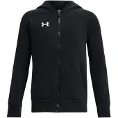 Under Armour Sportief sweatvest 'Rival' zwart / wit