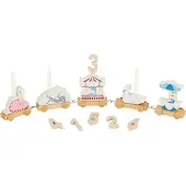 Cam Cam Geburtstagszug - 56 cm - Karussell - - One Size - Geburtstagszüge