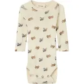 Lil´ Atelier Rompertje/body 'NBMNALU' blauw / navy / wolwit