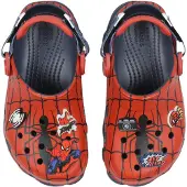 Crocs Lage schoen 'Team SpiderMan' navy / rood