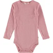 Joha - Kid's Body L/S - Merino-ondergoed 90, roze