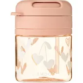 Liewood Pavia mok met rietje Sweethearts-pale tuscany, 28 cl